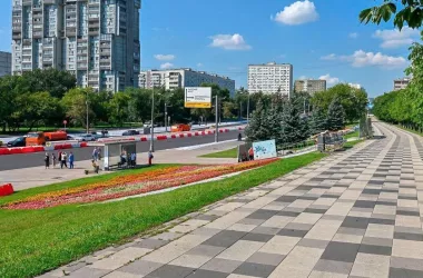 На востоке Москвы проходит благоустройство Щелковского шоссе
