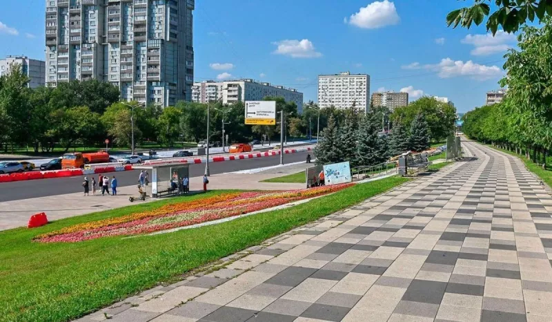 На востоке Москвы проходит благоустройство Щелковского шоссе